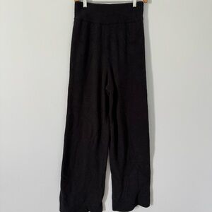 Hudson North Black Wide Leg Knit Pants – Size XS 🖤 Effortless Knit Comfort 🖤